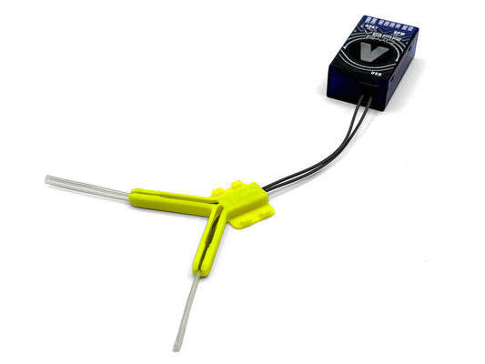 Universal Antenna Mount for Flat Surfaces (Yellow)