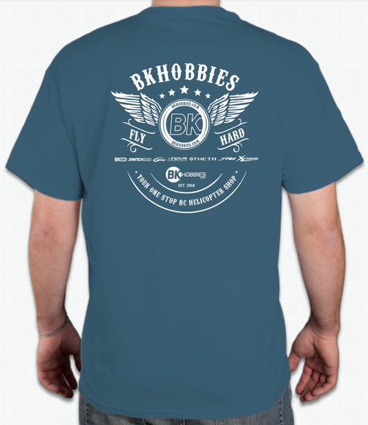 BK Hobbies Vintage T-Shirt (Indigo Blue)